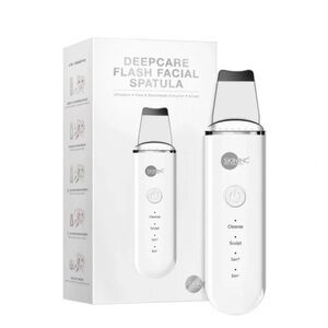 White Deepcare Flash Facial Spatula